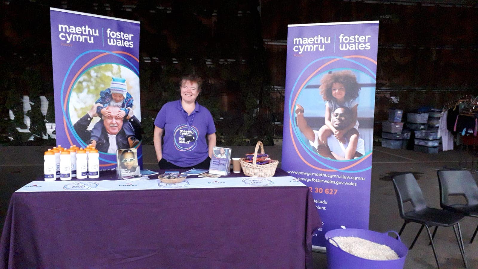 Foster Wales Powys stand